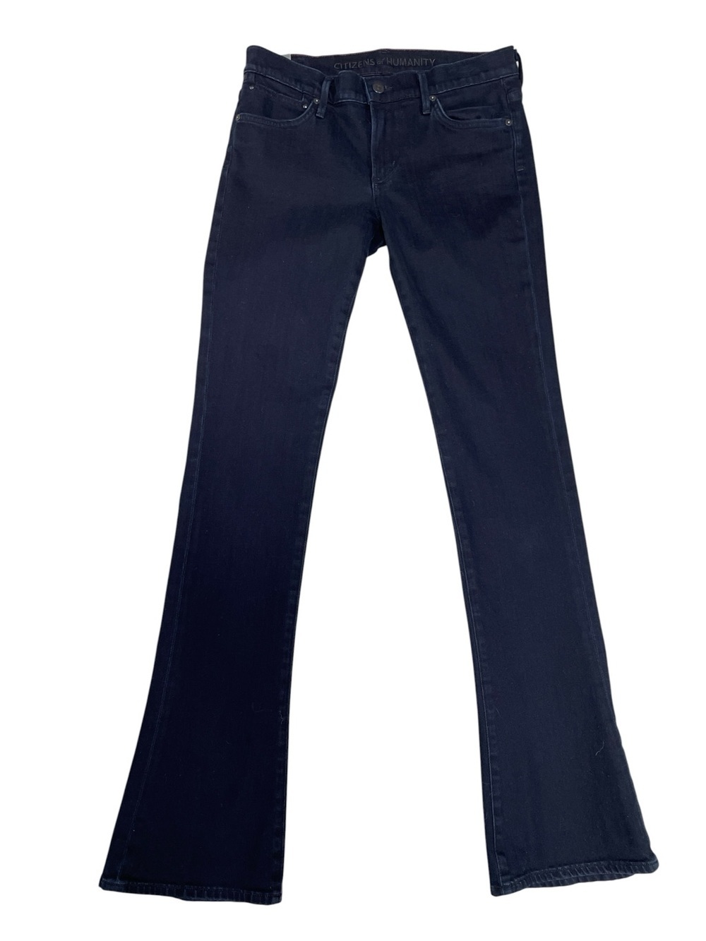 Citizens of Humanity Women's Dark Blue Flare Jeans Size 26